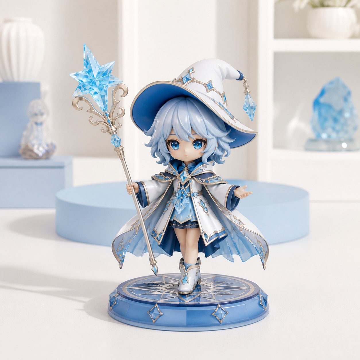 Crystal Mage Figure